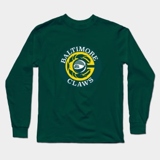 Short-lived Baltimore Claws ABA Basketball 1975 Long Sleeve T-Shirt